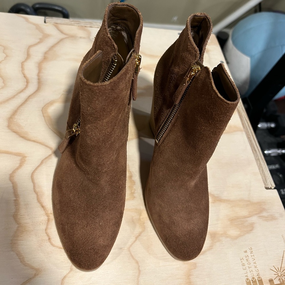 Michael Kors Leather Heels/Boots - Picture 4 of 6